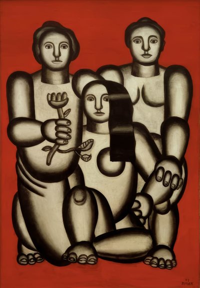 Composition with Three Women by Fernand Leger