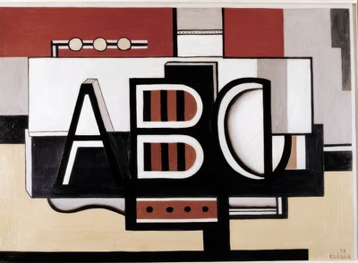 Still Life Abc by Fernand Leger