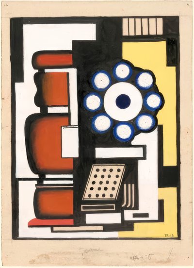 Study for "The Ball Bearing" by Fernand Leger
