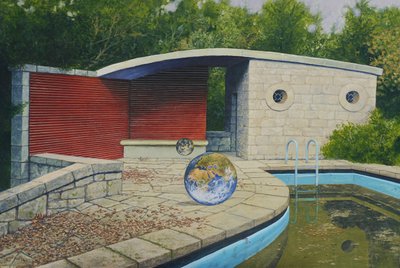 A World in a Swimming Pool by Fernando Aznar Cenamor