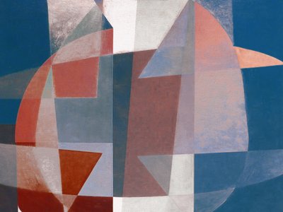 Modern Geometric Composition by Fernando Vieira