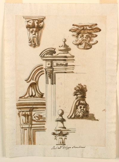 Architectural Studies, 1750–90 by Filippo Marchionni