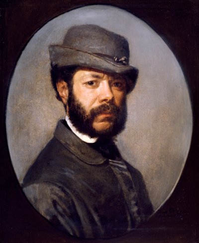 Self-Portrait of Filippo Palizzi by Filippo Palizzi