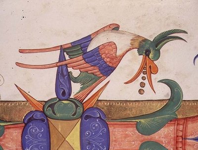 Fantastical Bird, (detail) by Filippo di Matteo Torelli