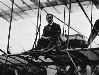 The First British Pilot to Break a World Record: Captain Bertram Dickson by Flight Photo
