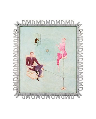 Portrait of Marcel Duchamp and Rose Sélavy by Florine Stettheimer
