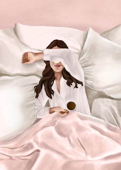 Coffee In Bed by Flow Line