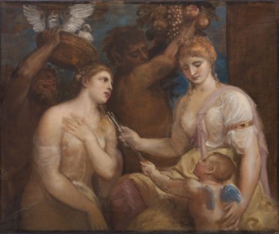 Allegory of Venus and Cupid by Follower of Titian