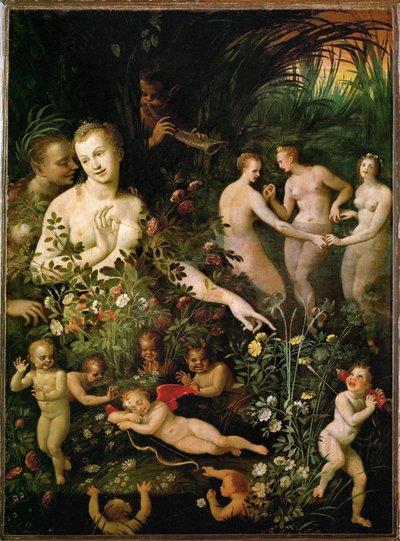 Allegory of Water or Allegory of Love by Fontainebleau School