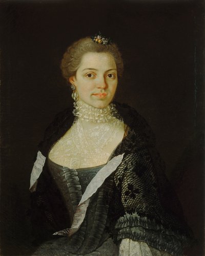 Portrait of Gasperini by Fortunat Bergant