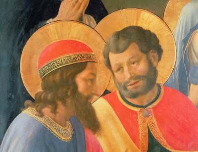 Deposition from the Cross (detail) by Fra Angelico