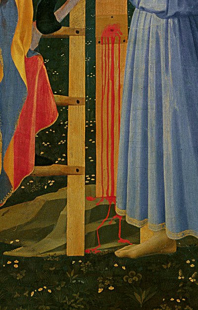 Santa Trinita Altarpiece (detail) by Fra Angelico