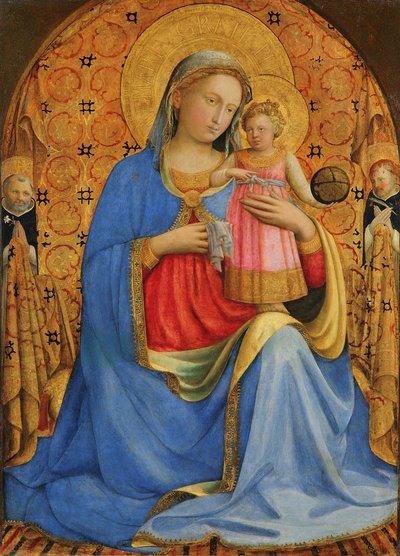 Mary with the Child and Saints by Fra Angelico