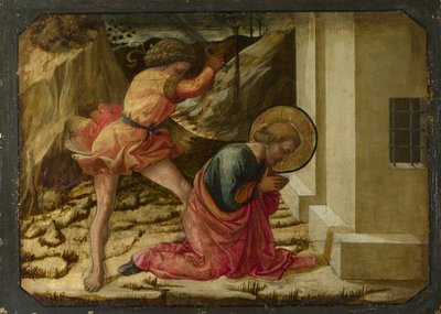 Beheading of Saint James the Great Predella Panel of the Pistoia Santa Trinità Altarpiece by Fra Filippo Lippi