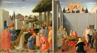 Saint Nicholas Frees an Innocent Man Condemned to Death (detail) by Fra Giovanni Angelico da Fiesole