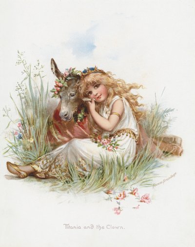 Titania and the Clown by Frances Brundage