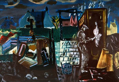 Outhouses, c.1935 by Frances Hodgkins