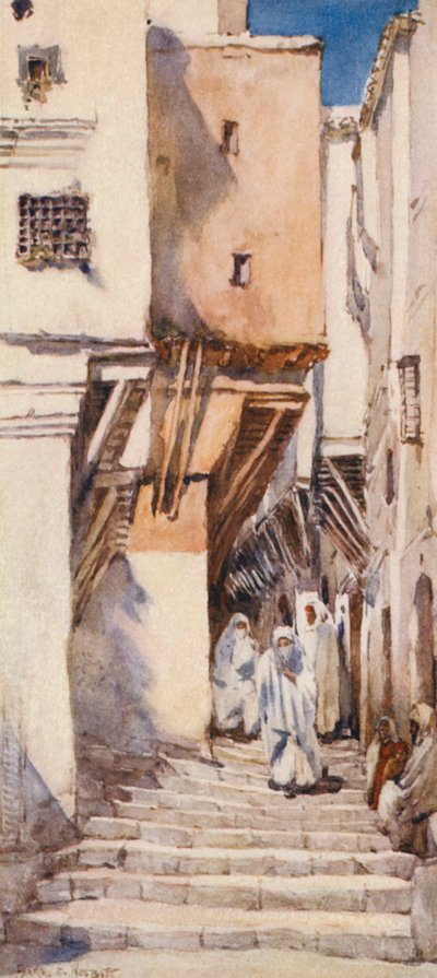 An Old Street, Algiers by Frances Nesbitt