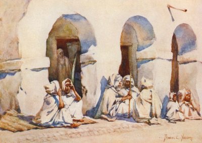 In the Market-Place, Biskra by Frances Nesbitt