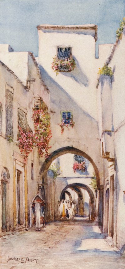 Rue Tourbet el Bey, Tunis by Frances Nesbitt