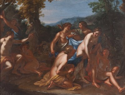 Diana and Callisto with Nymphs by Francesco Albani