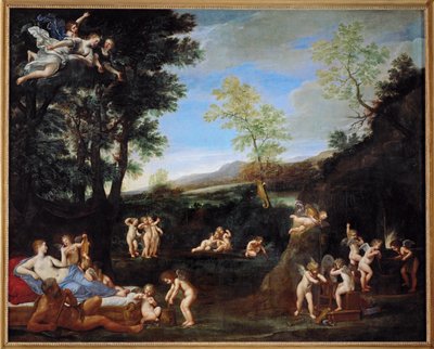 The Repose of Venus and Vulcan by Francesco Albani