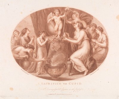 A Sacrifice To Cupid by Francesco Bartolozzi