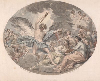 Apollo and the Muses by Francesco Bartolozzi