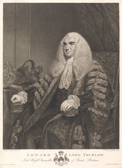 Edward Lord Thurlow by Francesco Bartolozzi