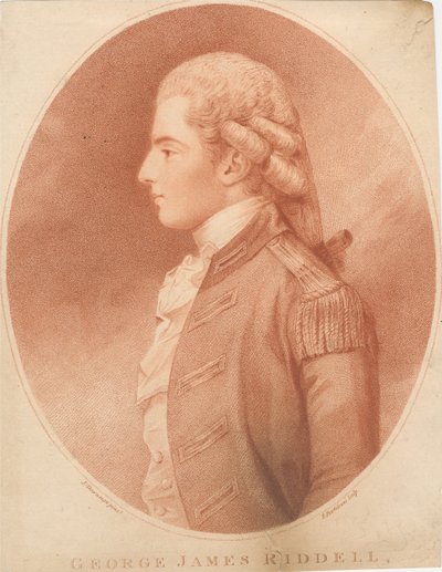 George James Riddell by Francesco Bartolozzi