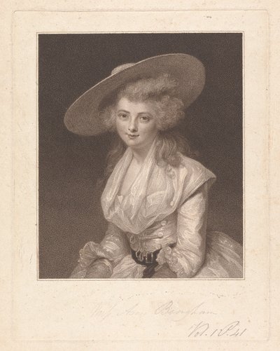 Lady Anne Bingham by Francesco Bartolozzi