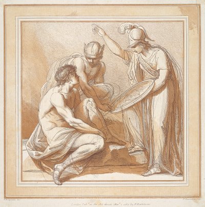 Mercury, Minerva, and Paris by Francesco Bartolozzi