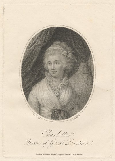Queen Charlotte by Francesco Bartolozzi