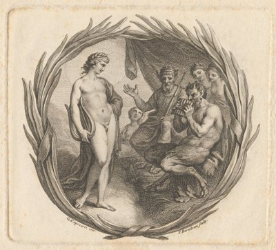 Ticket for the Benefit of Mr. Giardini by Francesco Bartolozzi
