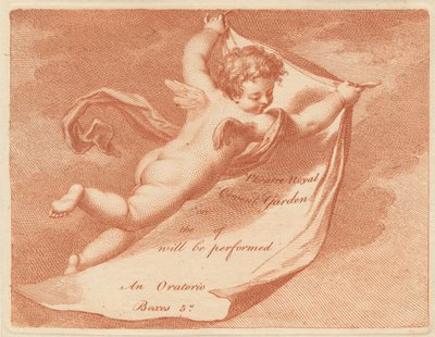 Ticket for the Theatre Royal, Covent Garden by Francesco Bartolozzi