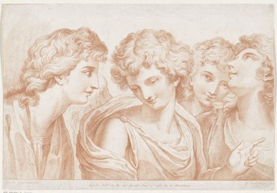 Four Angels by Francesco Bartolozzi