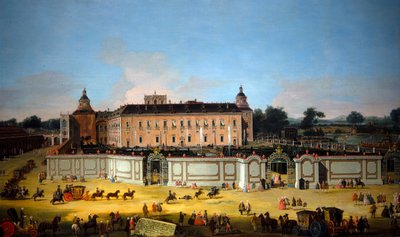 King Ferdinand of Spain, Queen Maria Barbara (a pair) by Francesco Battaglioli