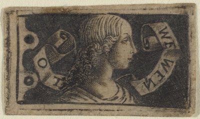 Head of a Girl with Curly Hair by Francesco Francia