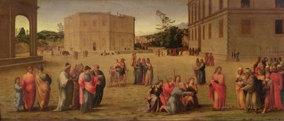 Joseph Presents his Father and Brothers to Pharaoh, c.1515 by Francesco Granacci