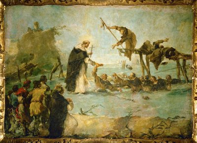 The Miracle of a Dominican Saint by Francesco Guardi