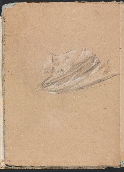 Verona Sketchbook: Head and Shoulder with Drapery Page 14 by Francesco Lorenzi