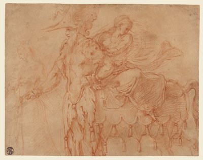 Centaur and Lapith by Francesco Primaticcio