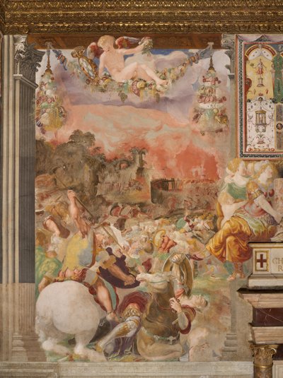 The Rout of the Volscii by Francesco Salviati