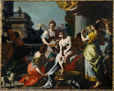 Bathsheba in Her Bath by Francesco Solimena