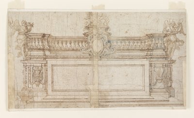 Elevation of an Altar with Alternative Suggestions by Francesco Solimena