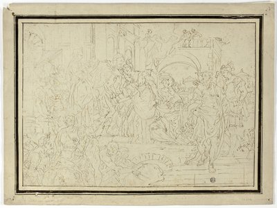 Ruler Receiving Lady by Francesco Solimena