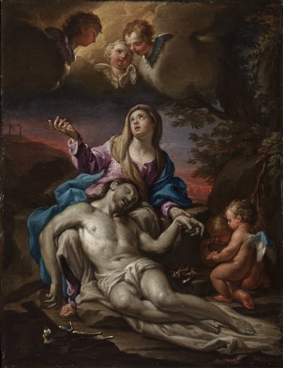 Pietà by Francesco Trevisani