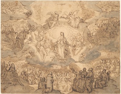 The Virgin, Queen of Heaven by Francesco Vanni