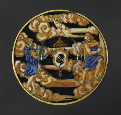Plate with the Arms of the Pucci Family, 1532 by Francesco Xanto Avelli