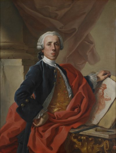 Self-portrait by Francesco de Mura